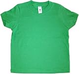 KIDS Fine Jersey Short Sleeve T-Shirt, Grass, 2