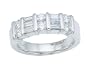 1.00 cttw Karina B(tm) Baguette Diamonds Band LIFETIME WARRANTY