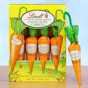 Lindt Chocolate Carrots Easter Treat Lindt Chocolate Carrots Easter Treat