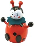 Tirelire en bois Coccinelle