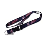 MLB Cleveland Indians Lanyard Keychain Id Holder