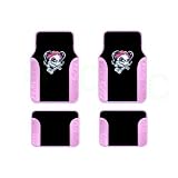 A Set of 4 Universal Fit Plush Carpet with Vinyl Trim Floor Mats For Cars Trucks -... by BDK