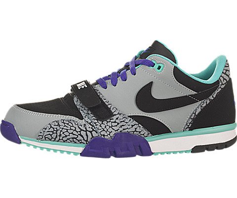 Nike Air Trainer 1 Low St Men Sneakers Black/Wolf Grey/Laser Crimson 637995-001