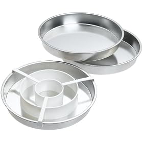 Chicago Metallic Checkerboard Cake Pan, Tin by Chicago Metallic