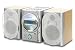 Coby CX-CD410 Mini Stereo System with CD Player, Cassette Deck, and Digital AM/FM Tuner