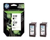 HP 339 Twin Pack - Print cartridge - 2 x black - 860 pages