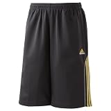 adidas(アディダス) ジャージ メンズ ウォームアップハーフパンツ チャコール×イエロー 2011春