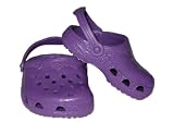 Purple Garden Clogs for 18
