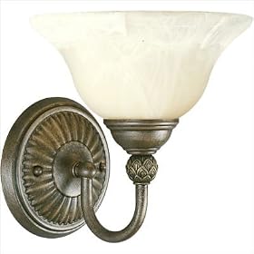 Savannah Wall Sconce in Burnished Chestnut by Progress Lighting