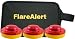 3 FlareAlert 9.1.1 LED Emergency Beacon Flares with Storage Bag