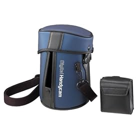 Sony LCMTRVA Semi Soft JUST FIT Case for Sony MiniDV Camcorders (Deep Metallic Blue) by Sony