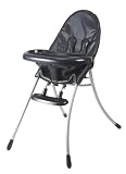 nano bloom urban highchair - black tray w/ midnight black seat pad (NEW Collection)