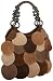 Prezzo Faux Suede Circles Hobo