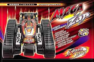 Childrens Toyshop  Toys : Radio Control Stunt Vehicle Mega Zap Extreme