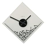 Glass Dropped Numerals Wall Clock