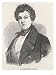Alexandre Dumas (Pere) French Writer as a Young Man Art Giclee Poster Print, 18x24