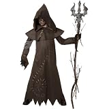Evil Warlock Child Costume Size Large (12-14) ~ The Bacchanal Group