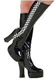 Sexy Black Racer Boots