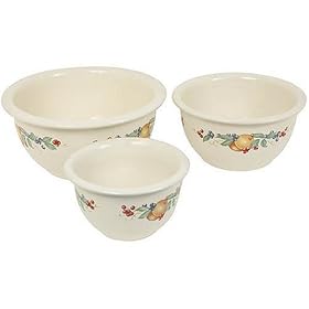 Corelle Coordinates Abundance Bake and Serve 3-Piece Bowl Set by Corelle