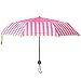 Victoria's Secret Collapsible Umbrella VS Signature Stripes