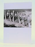 Boxed Christmas Holiday Greeting Cards  Vintage Image Of Women Water Skiing