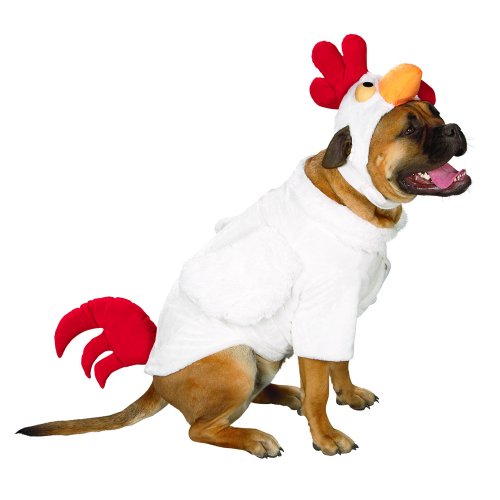 Big Rooster Pet Costume - X-Large