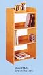BEAUTIFUL NEW FOUR SHELF WOODEN BOOKCASE