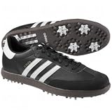 adidas Mens Samba Golf Shoes Black/White 7