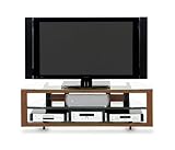BDI Deploy 9629, Triple Wide Open TV Stand - Natural Stained Cherry