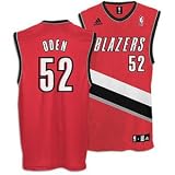 Greg Oden Trail Blazers Red NBA Replica Jersey - Men's
