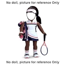 Tennis Outfit for 18 American Girl doll by