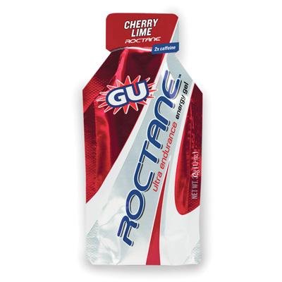 GU Sports Roctane Ultra Endurance Energy Gel - Box of 6 (Cherry Lime)