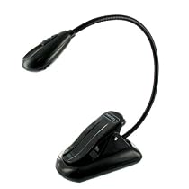Mivizu Single Ultra Bright LED Flexible Book Light compatible for the Amazon Kindle 1st Gen and 2nd Generation / Kindle 2 + Pouch
