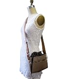 MOSL SUN Mocha of Katty TESAGE t1te bags, Style 1, Sunbrella (Water-proof), Shoulder bags with Drawstring Closure Top,