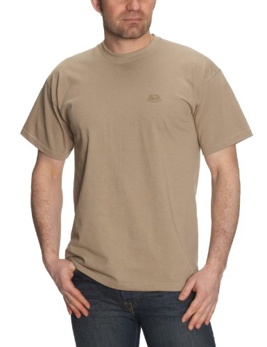 Fruit of the Loom Herren Shirt/ T-Shirt 11030J, Gr. 52/54 (L), Beige (3M khaki) Preisvergleich