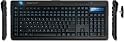 Roccat Valo Gaming Keyboard USB mit 2MB Profil-Speicher, Audio I/O, Media Keys und Info-Display