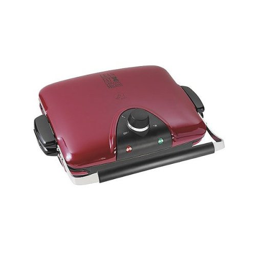 George Foreman G5 Removable Plate Indoor Grill with 2 Bonus Plates by George Foreman