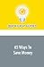 65 Ways To Save Money