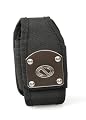 Naztech Gladiator II Universal Canvas Case for all Flip Phones - Black