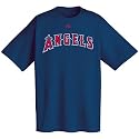 Los Angeles Angels of Anaheim Navy Wordmark T-Shirt