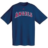 Los Angeles Angels of Anaheim Navy Wordmark T-Shirt