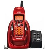 Uniden デジタルコードレス留守番電話 メタリックレッド UCT-002(R)