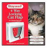 Staywell 917 4 Way Locking Flap White and Tunnel