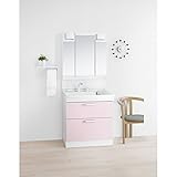 TOTO LDCF075BCGES2P + LMCF075B3GFC2G （洗面化粧台 + 三面鏡750mmセット）寒冷地タイプ