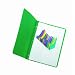 Oxford 52503 Title Panel and Border Front Report Covers, Light Green, 25 per Box