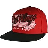 NHL Detroit Red Wings Kalvin Snapback Cap (Red, OSFA)