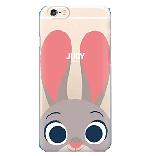 iPhone 6 6S / iPhone 6 6S Plus, New Cute Ultra Slim Case Cover,Despicable Me Minions, Zootopia, Cute 3D Cartoon TPU Silicone Protection Skin Case Cover for iPhone