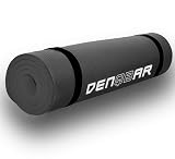 Produkt-Bild: Denqbar Yogamatte / Gymnastikmatte 190 x 100 x 1,5 cm schwarz f&uuml;r Yoga, Pilates und Aerobic, T&Uuml;V gepr&uuml;ft