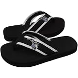 NBA Orlando Magic Black Basic Unisex Flip Flops (X-Small)