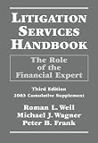 img - for Litigation Services Handbook: The Role of the Financial Expert 2003 Cumulative Supplement, 3rd Edition book / textbook / text book